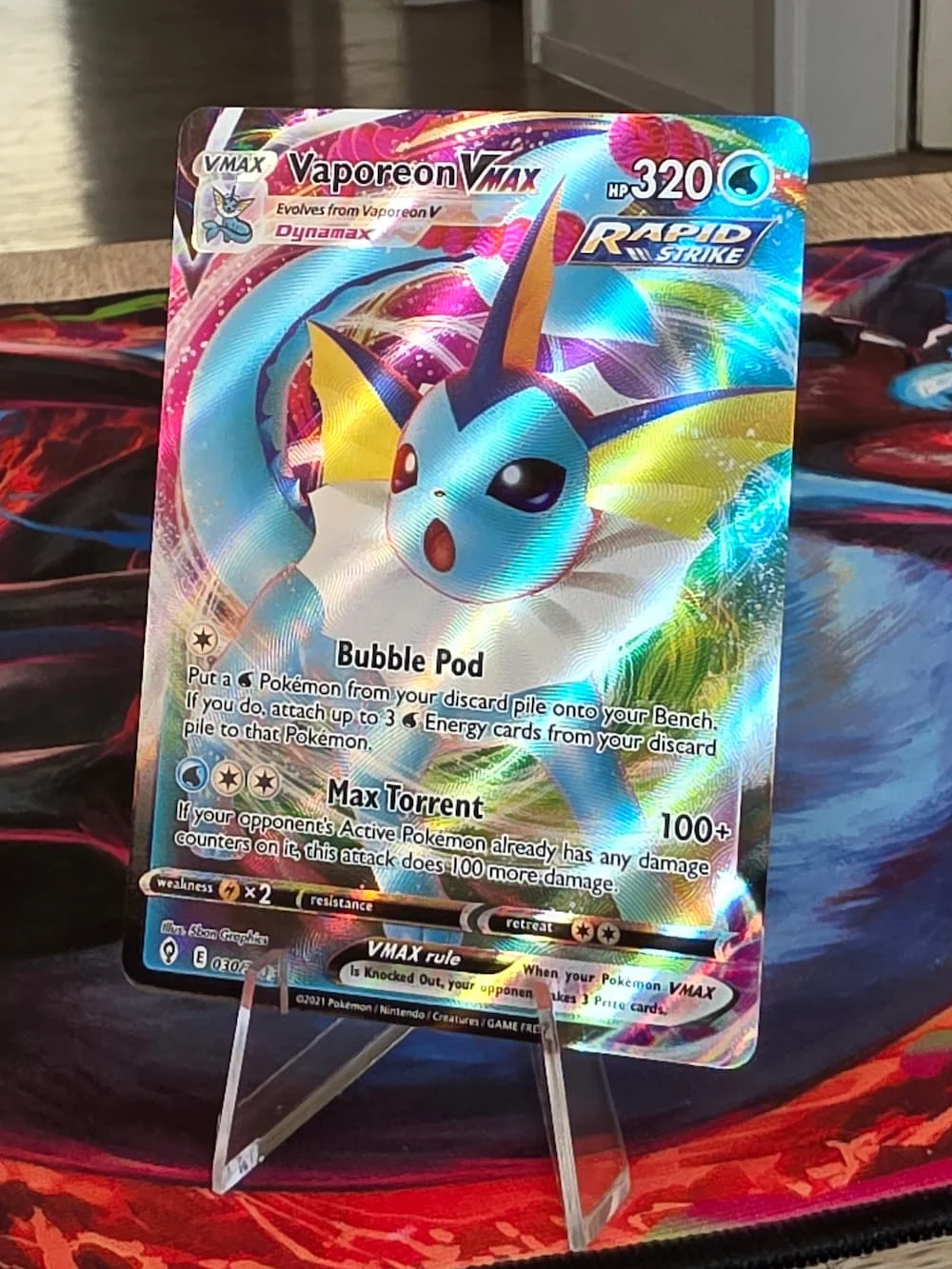  — Vaporeon VMAX